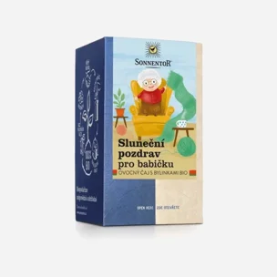 Sluneční pozdrav pro babičku ovocný čaj s bylinkami porcovaný BIO