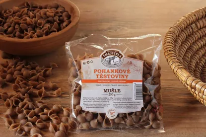 Šmajstrla Pohankové těstoviny mušle