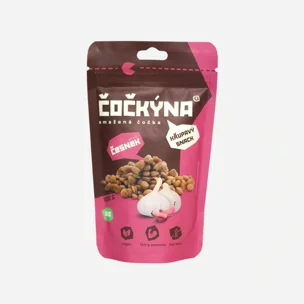 Smažená čočka česnek