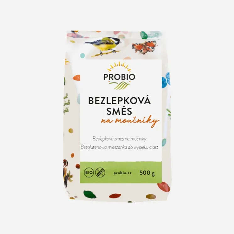 Směs bezlepková na moučníky BIO 6 x 500 g