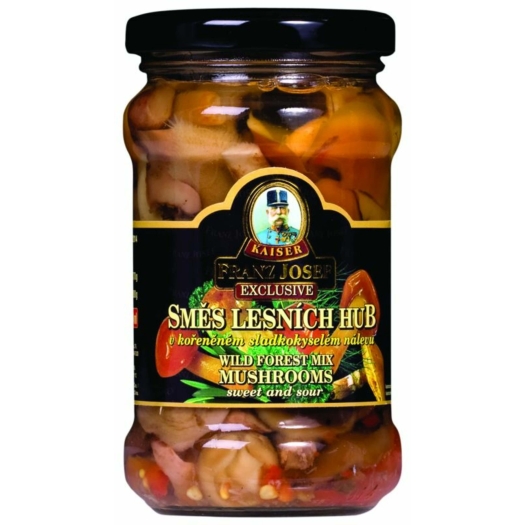 Směs lesních hub v sladkokyselém nálevu 314 ml ()