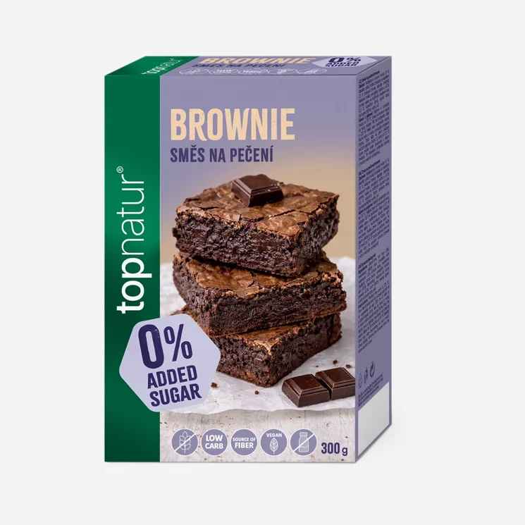 Směs na brownie bez přidaného cukru