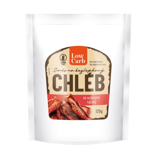 Směs na chléb s kousky rajčat Low carb