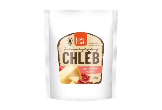 Směs na chléb s parmezánem a rajčaty Low carb