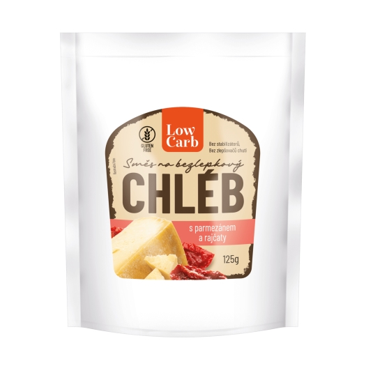 Směs na chléb s parmezánem a rajčaty Low carb
