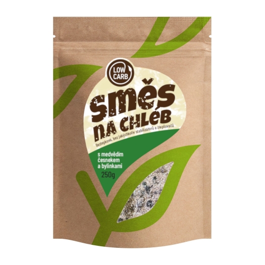 Směs na chléb se medvědím česnekem a bylinkami Low carb