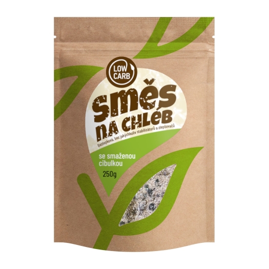 Směs na chléb se smaženou cibulkou low carb