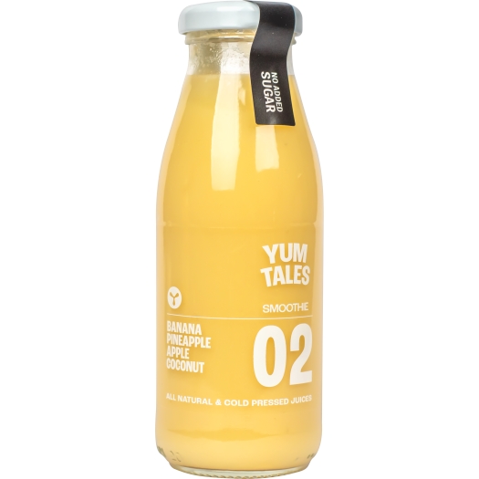 Smoothie banán, ananas a kokos