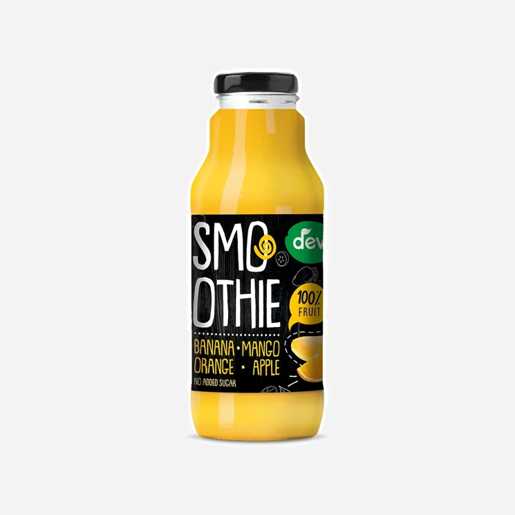 Smoothie Banán, Mango, Pomeranč, Jablko