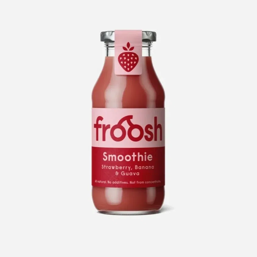 Smoothie jahoda, banán a guava