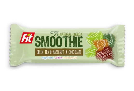 Smoothie lieskové orechy + čokoláda + zelený čaj