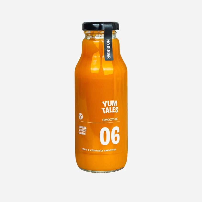 Smoothie mrkev, banán a meruňka
