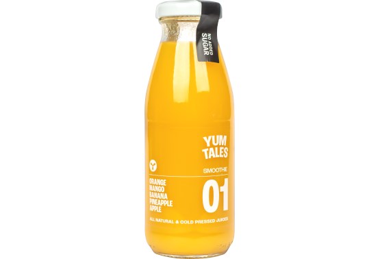 Smoothie pomeranč, mango a banán