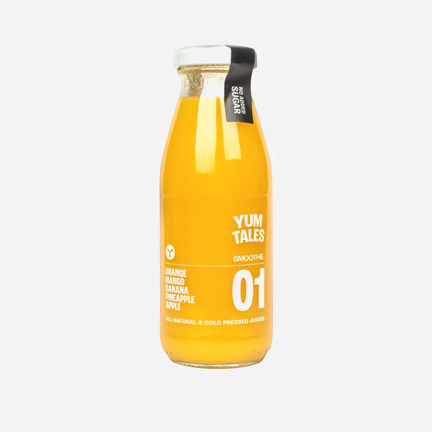 Smoothie pomeranč, mango a banán