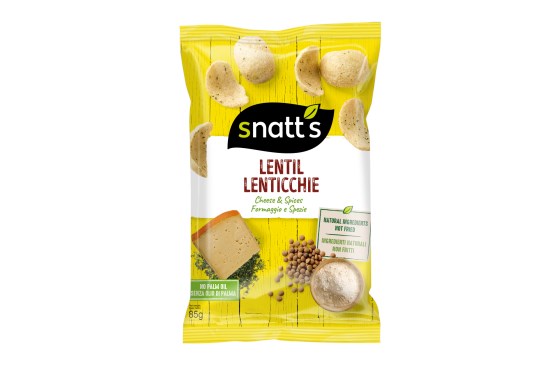 Snack čočkový chips sýr a bylinky
