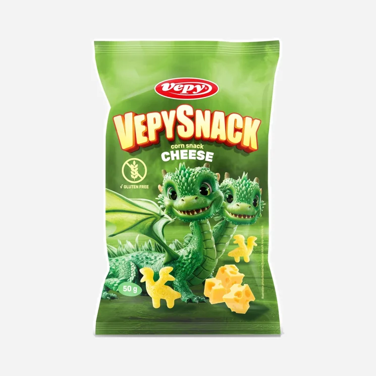 Snack s příchutí sýru
