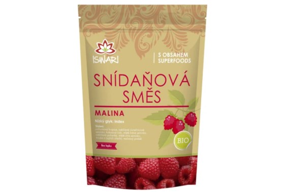 Snídaňová směs malina BIO