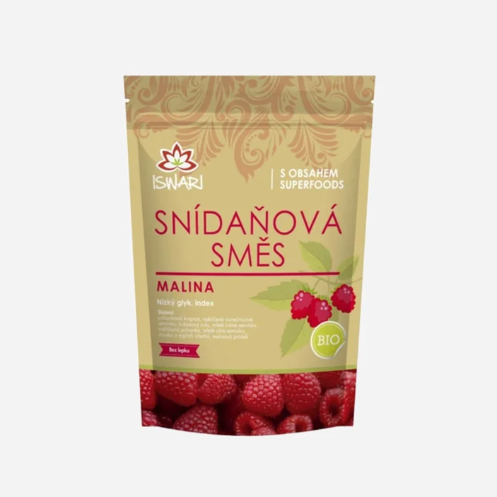 Snídaňová směs malina BIO