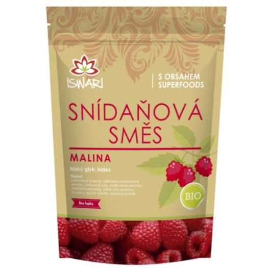 Snídaňová směs malina BIO