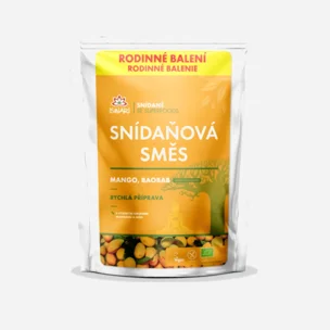 Snídaňová směs mango a baobab  BIO 6 x 1000 g