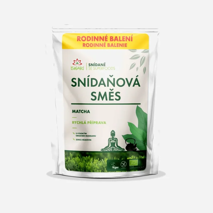 Snídaňová směs matcha BIO 6 x 1000 g
