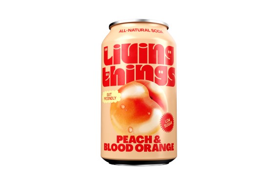 Soda broskev a pomeranč