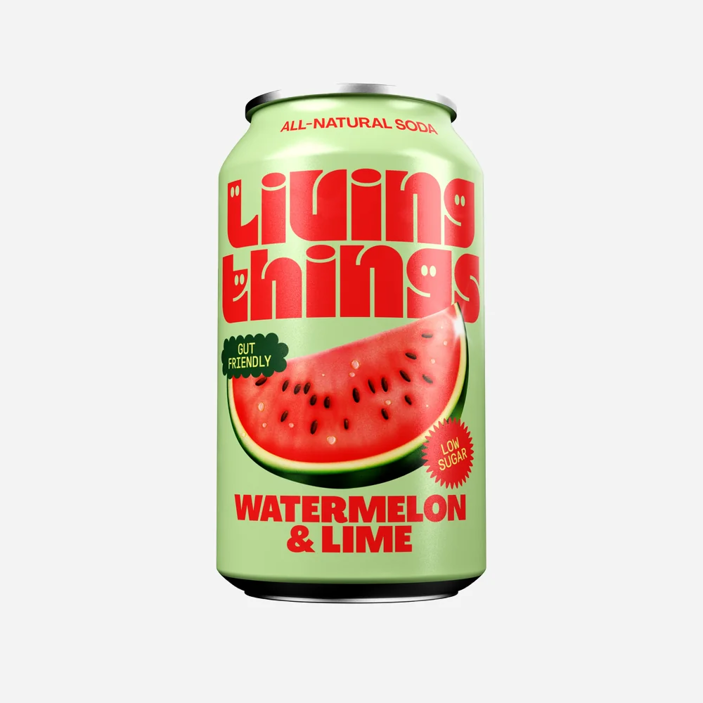 Soda vodní meloun a limetka