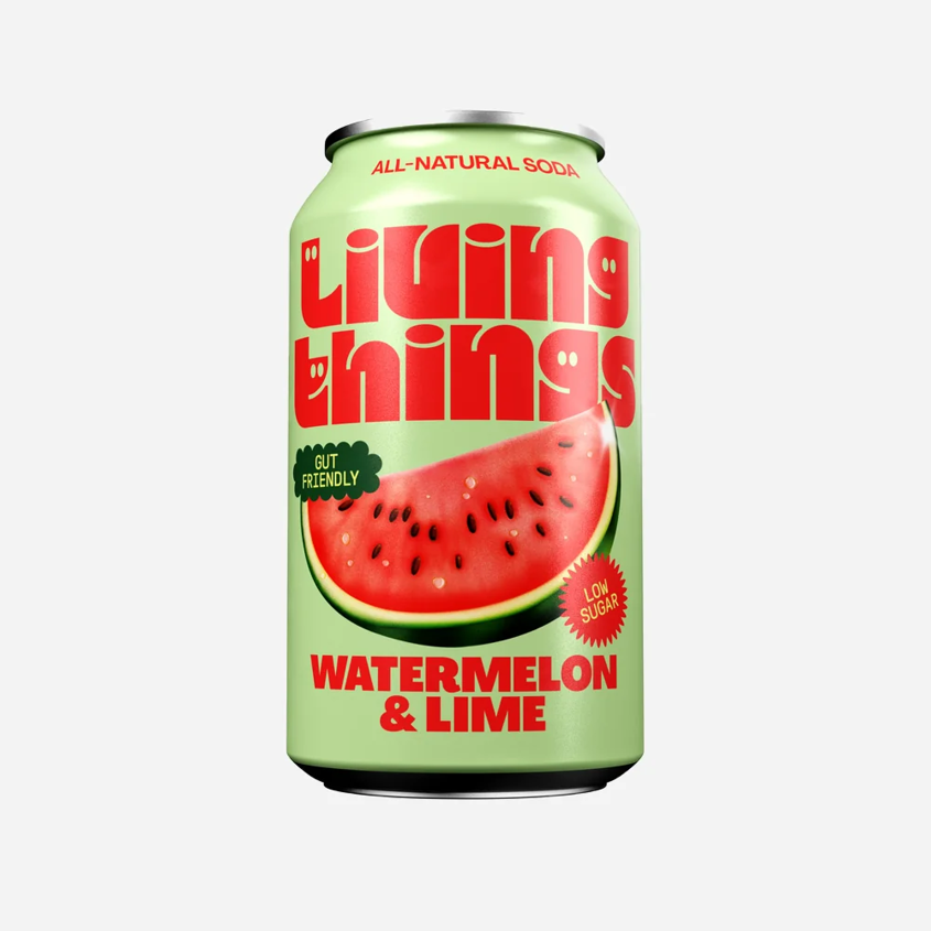 Soda vodní meloun a limetka