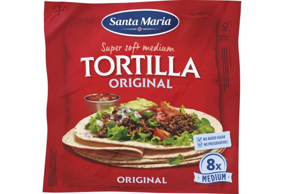Soft tortilla
