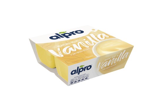 Sójový dezert s vanilkovou příchutí