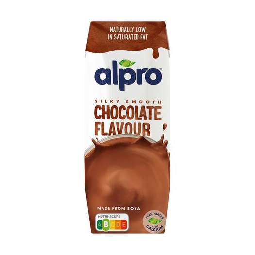 Sójový nápoj s čokoládovou příchutí