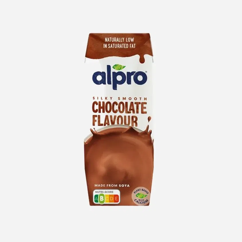 Sójový nápoj s čokoládovou příchutí