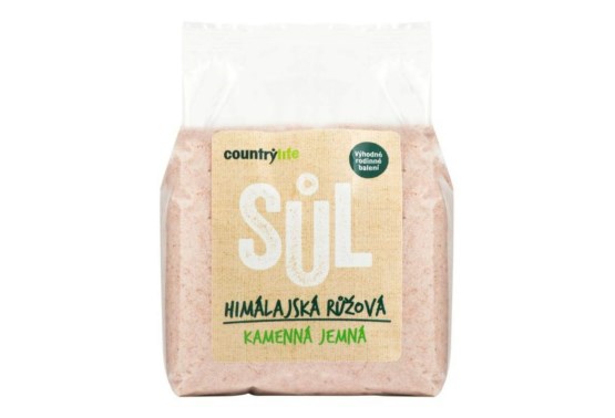 Soľ himalájska ružová jemná 1 kg