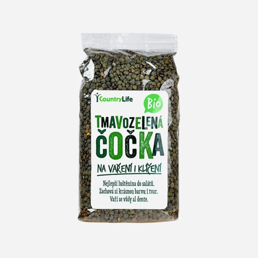 Šošovica tmavozelená BIO