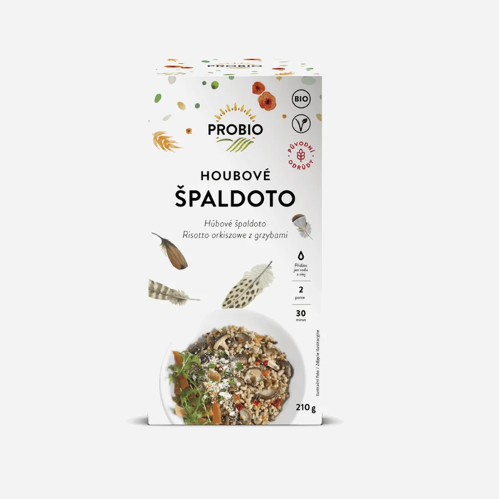 Špaldoto houbové BIO