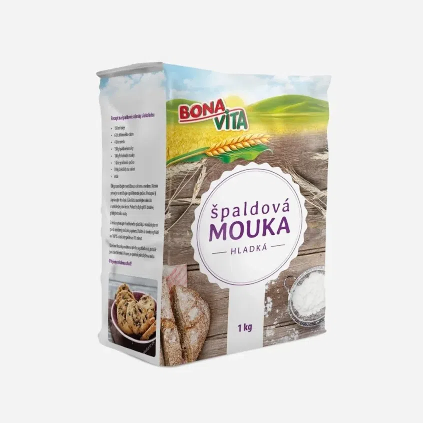 Špaldová mouka hladká