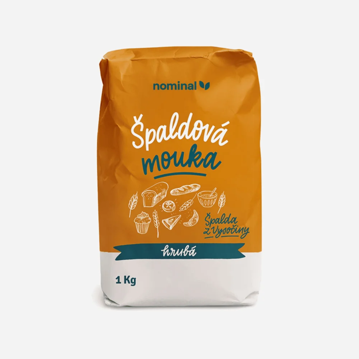 Špaldová mouka hrubá