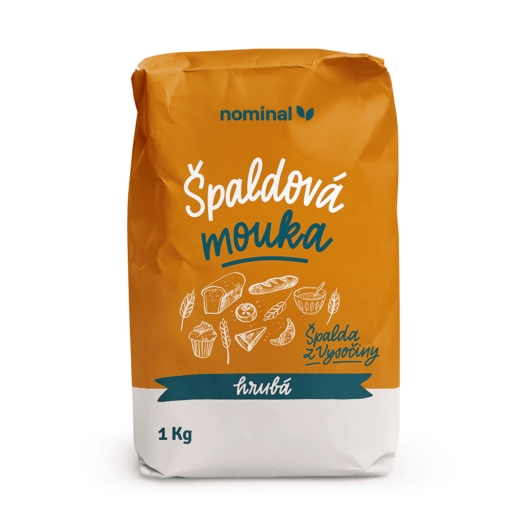 Špaldová mouka hrubá