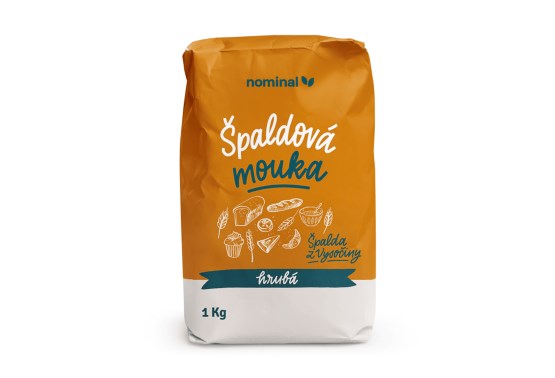 Špaldová múka hrubá