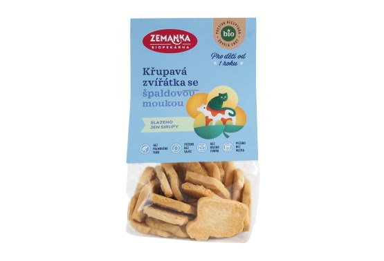 Špaldová zvířátka BIO