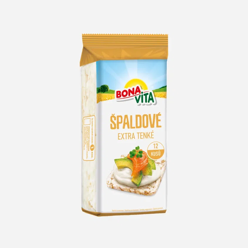 Špaldové chlebíčky extra tenké