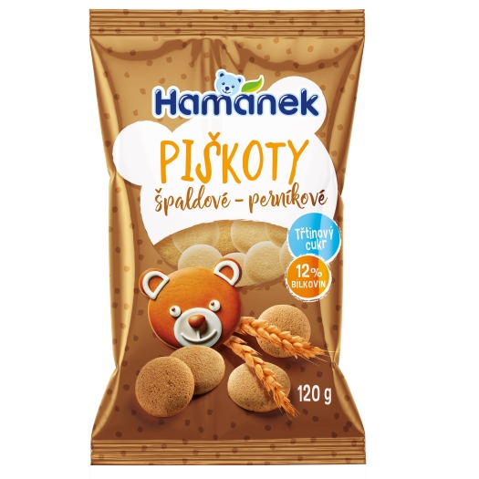 Špaldové piškoty perníkové