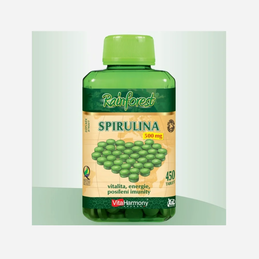 Spirulina 500 mg XXL economy 450 tabliet