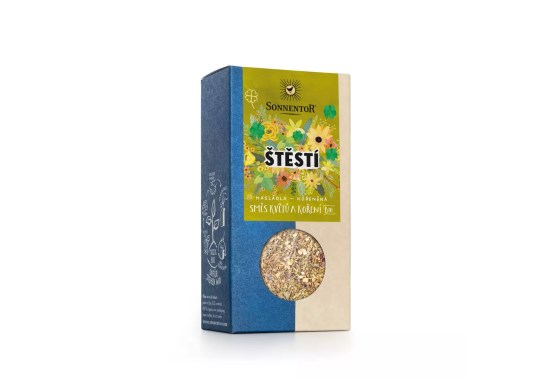 Šťastie-zmes kvetov a korenia bio