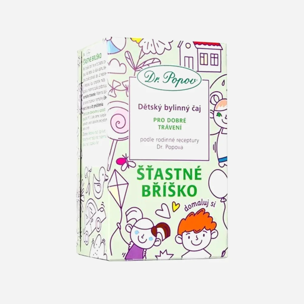 Šťastné bříško, dětský bylinný čaj 20 sáčků