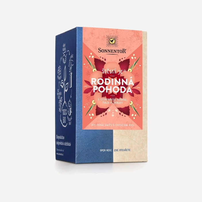 Štěstí je rodinná pohoda BIO 18 sáčků