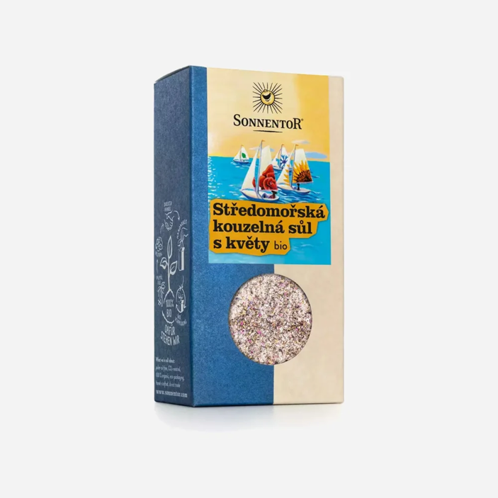 Středomořská kouzelná sůl s květy bio