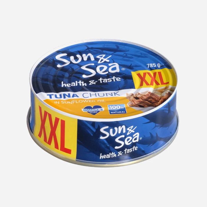Sun&Sea Tuňák kousky ve slunečnicovém oleji XXL