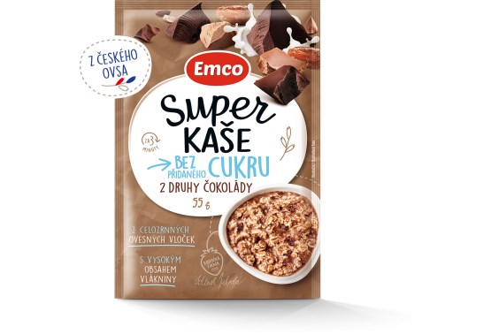 Super kaše 2 druhy čokolády
