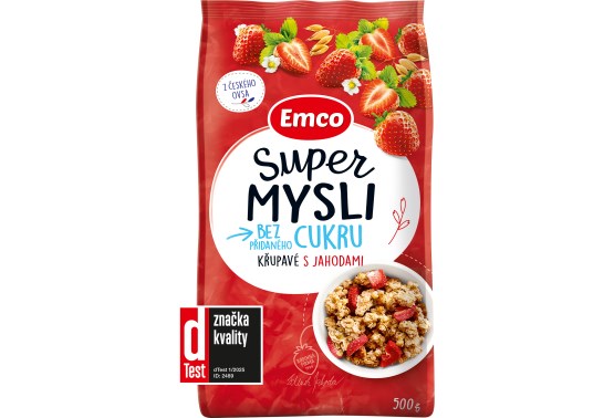 Super musli s jahodami